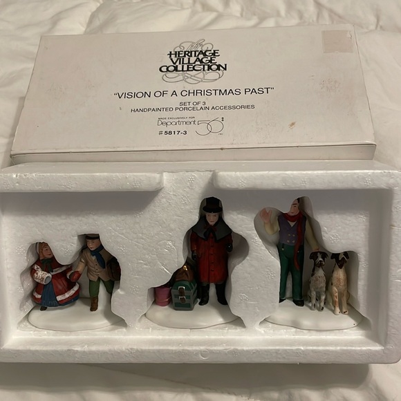 Heritage Village Collection Other - 🎈BOGO🎈Heritage Village, Vision of a Christmas Past, NIB